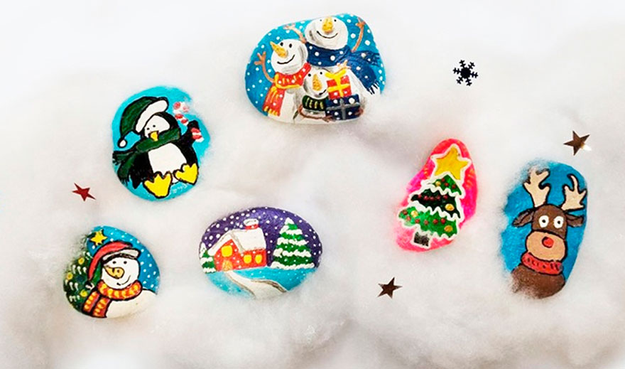 Роспись гальки