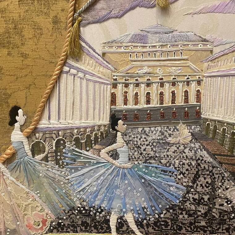  Выставка "Зимний театр" Марины Принцевой