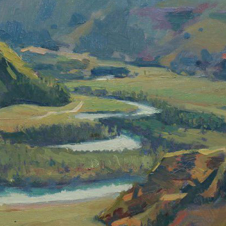 Выставка "Просторы, что нас объединяют" Владимира Баженова, Сергея Любимова и Александра Сайкова