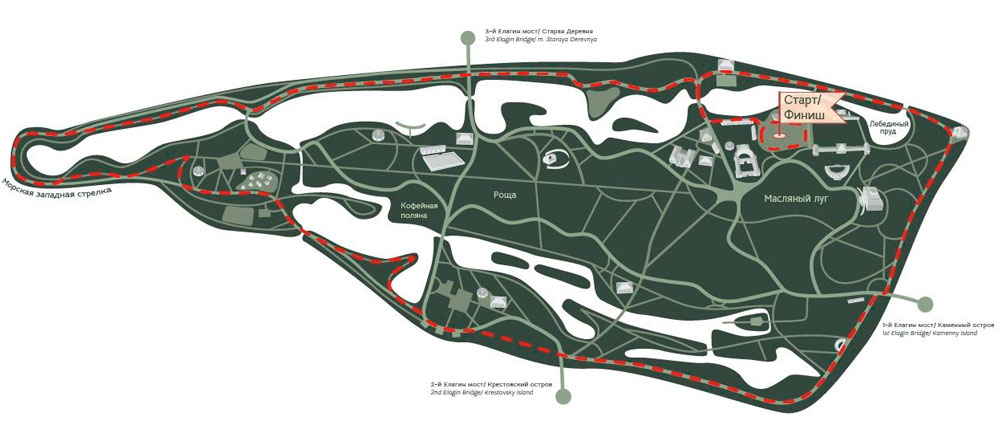 Опытные атлеты пробегут по аллеям парка 10 и 5 км. А начинающие спортсмены разных возрастов выйдут на дистанцию 1 км.
